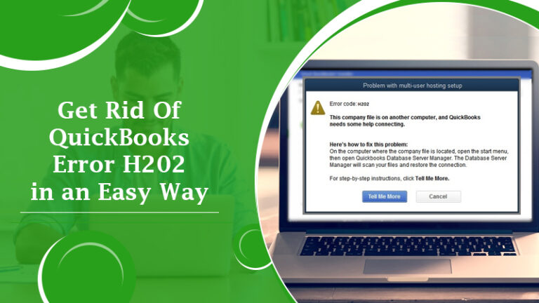 QuickBooks error H202