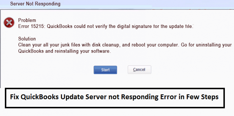 quickbooks payroll service server error