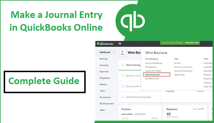 Make A Journal Entry In QuickBooks Online Complete Guide